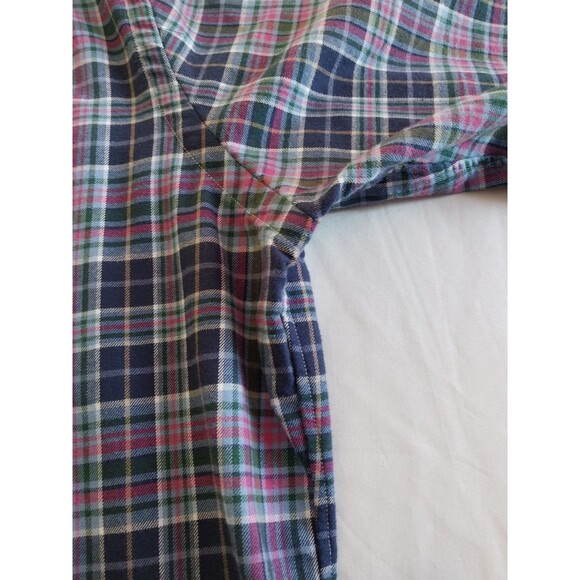 Polo Ralph Lauren Classic Performance Flannel Shirt Plaid Red Blue Green XXL - Picture 15 of 16